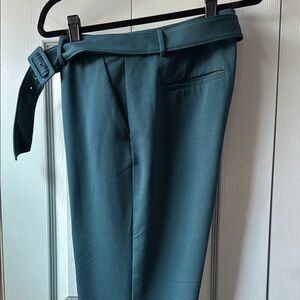 Elegant Teal Ann Taylor Devon Slim Pants